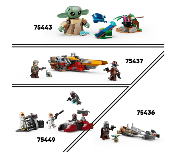 LEGO STAR WARS 75448 Mech klona Shock Troopera - 1473554 - zdjęcie 4